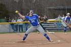 Softball vs Babson  Wheaton College Softball vs Babson College. - Photo by Keith Nordstrom : Wheaton, Softball, Babson, NEWMAC